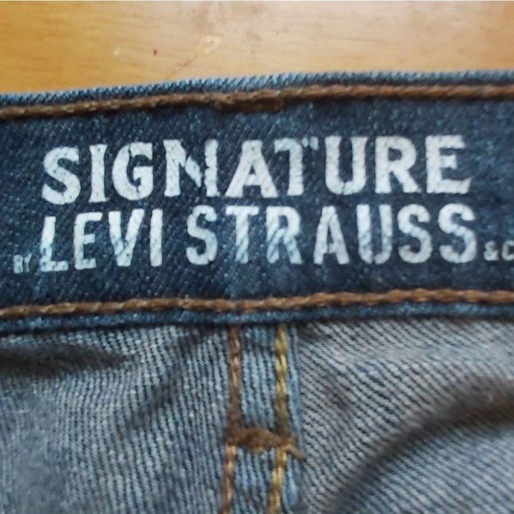 LEVI'S | Signature Women's Regular Jeans Blue Size 38x32 - Picture 9 of 14
